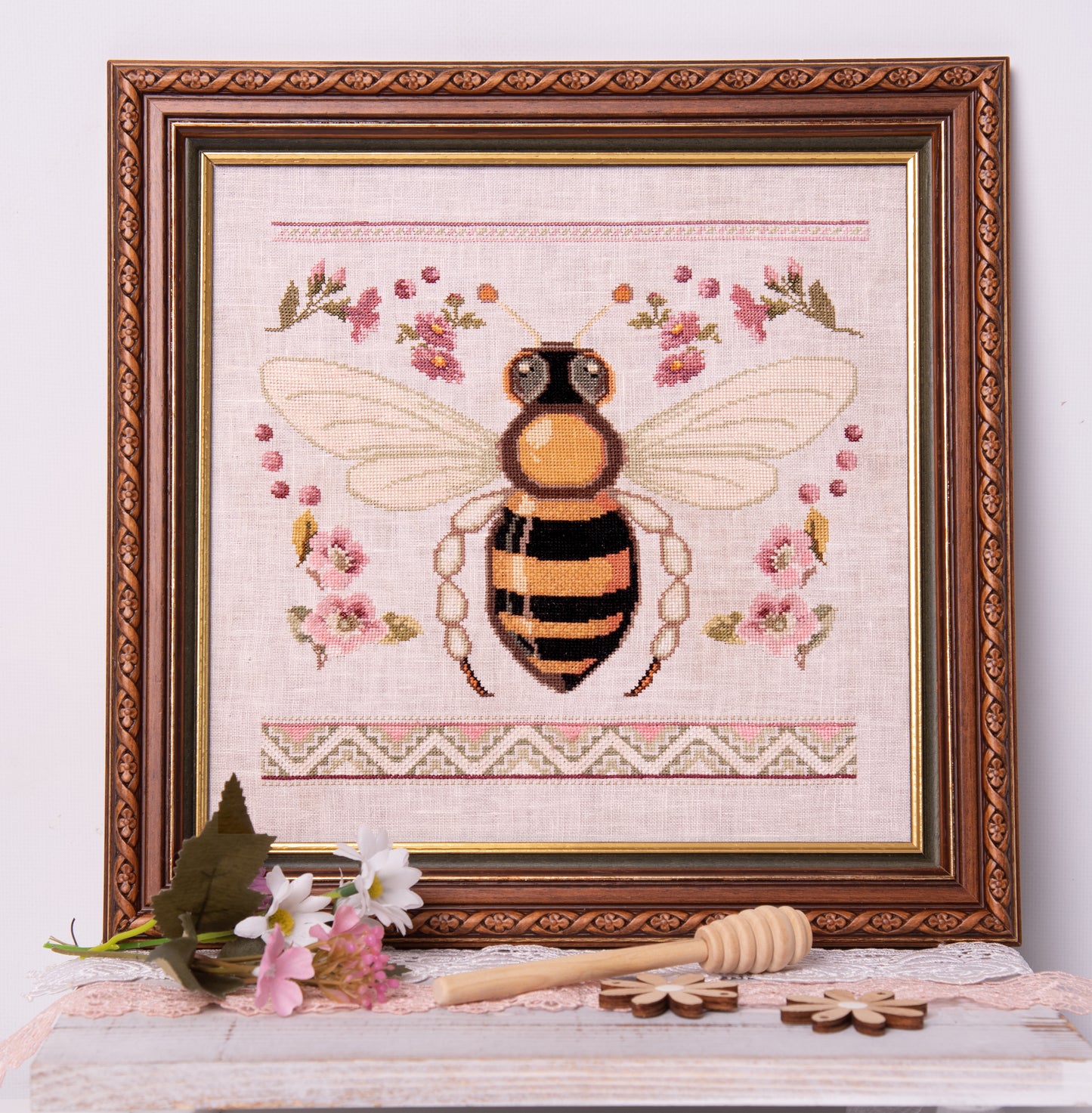 Bee and Blossoms