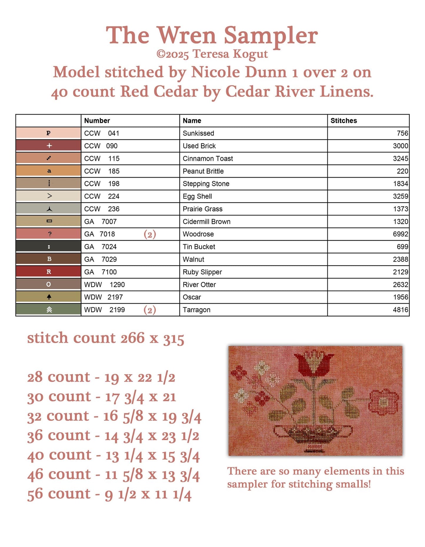 PREORDER Wren Sampler