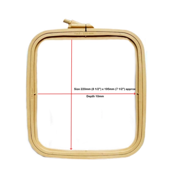 Nurge Square Hoop L 195 x 220mm