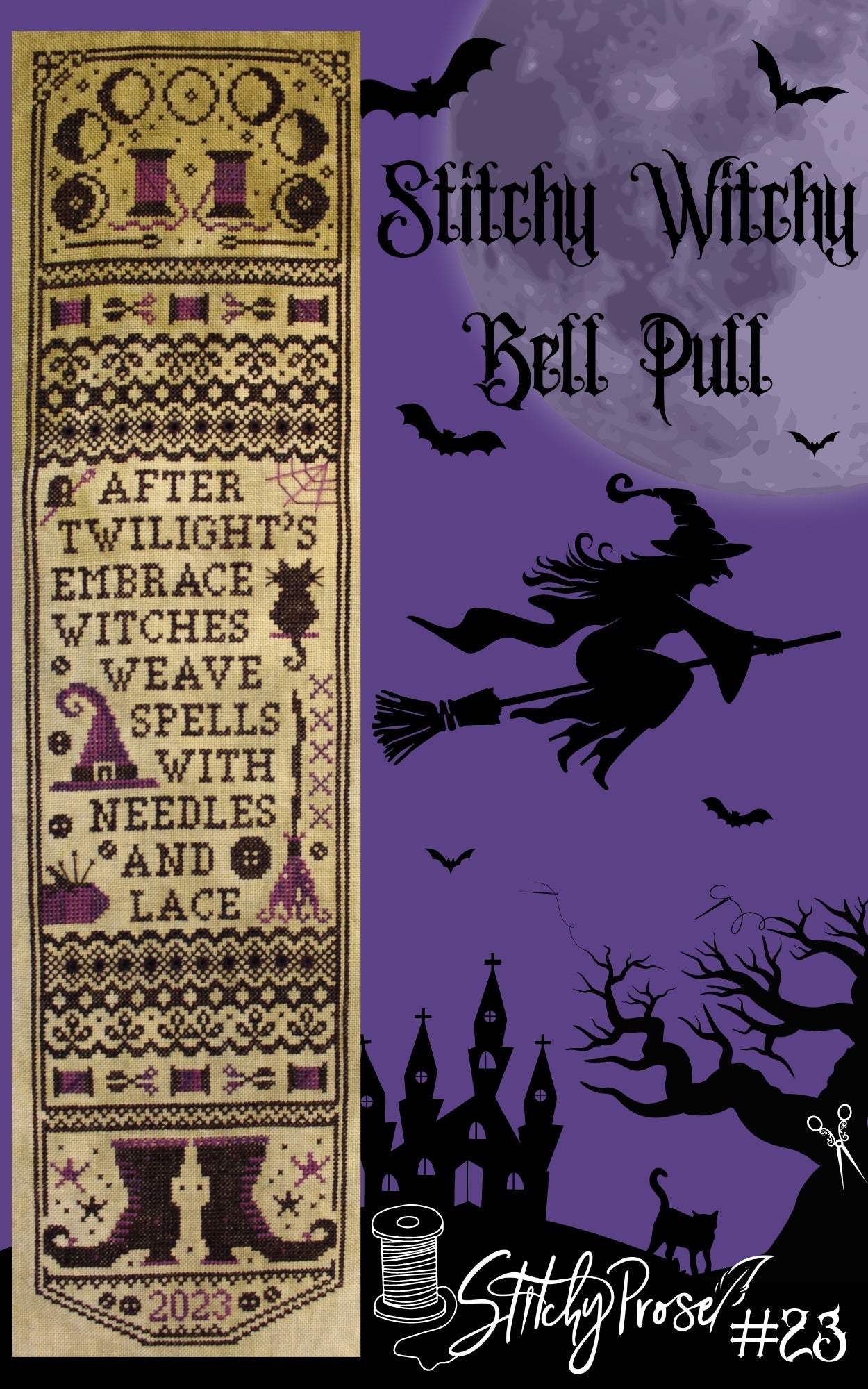 Stitchy Witchy Bell Pull