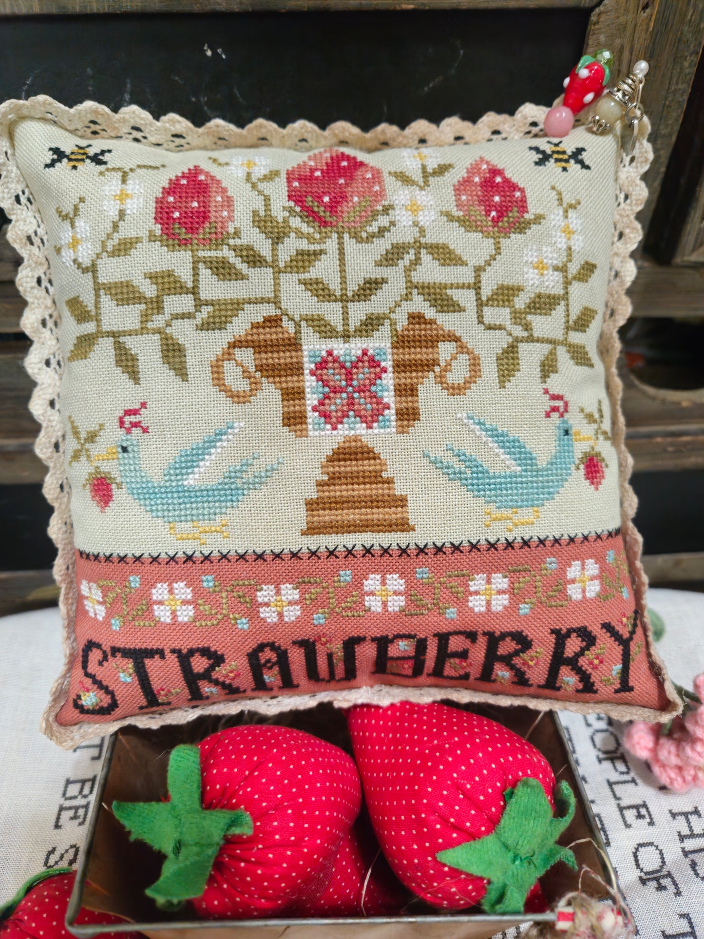 Strawberry Urn