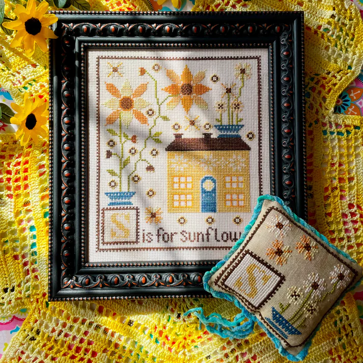 Alphabet Cottage Series - S is for Sunflower