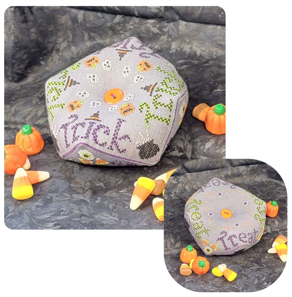 Trick or Treat Biscornu
