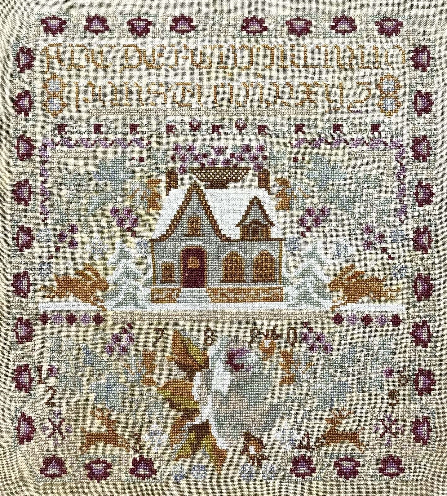 Winter Rose Sampler