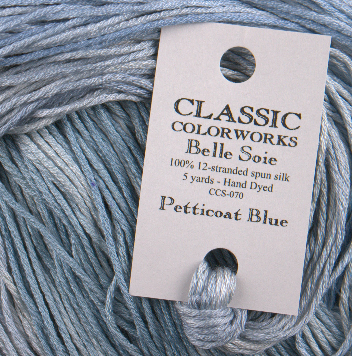 Belle Soie Petticoat Blue
