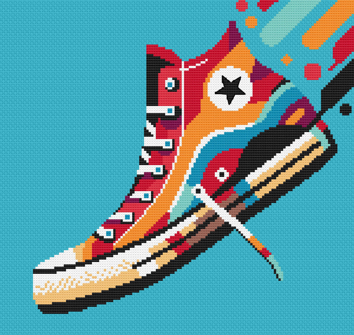 Pop Art Sneaker - PDF Pattern