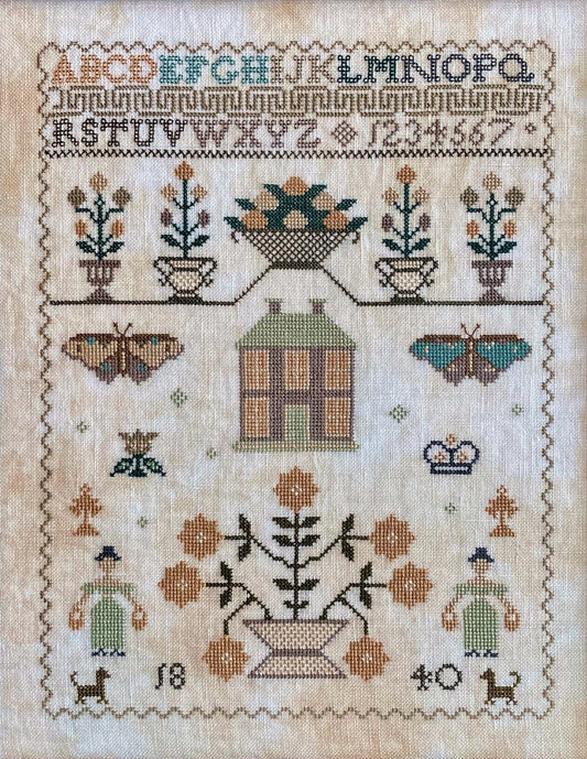Ann Speakman 1840 Sampler