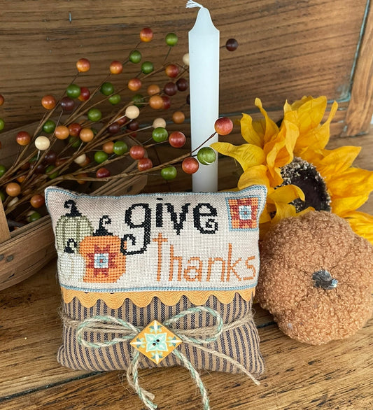 Give Thanks Pillow