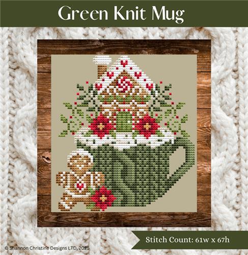 Green Knit Mug
