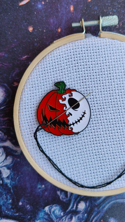 Jack Skellington Pumpkin Needle Minder