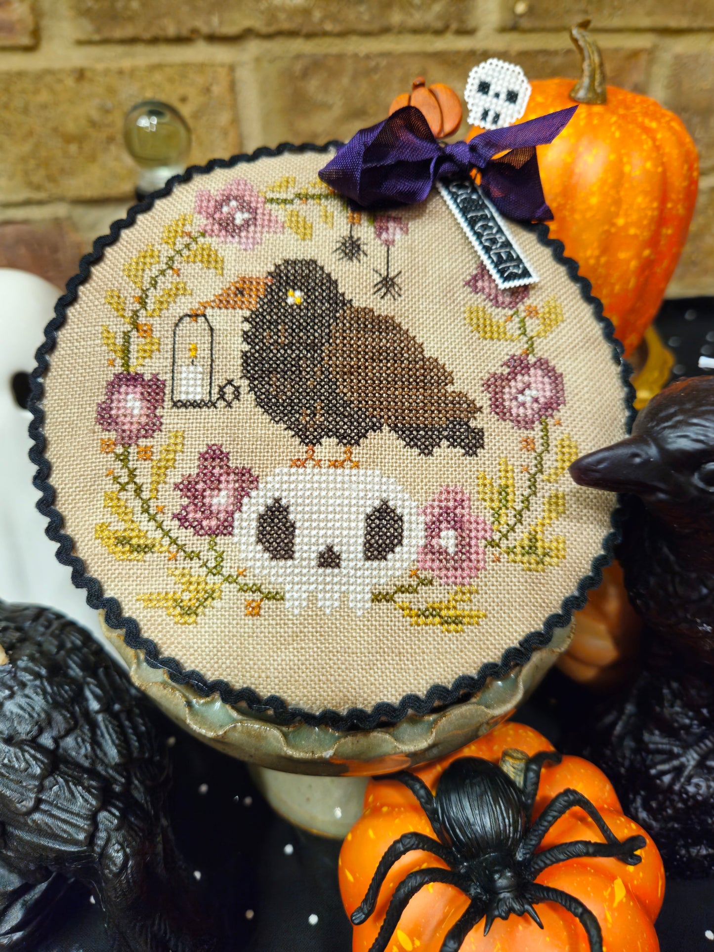 Pin Drum Shorties  Month #10 Crow