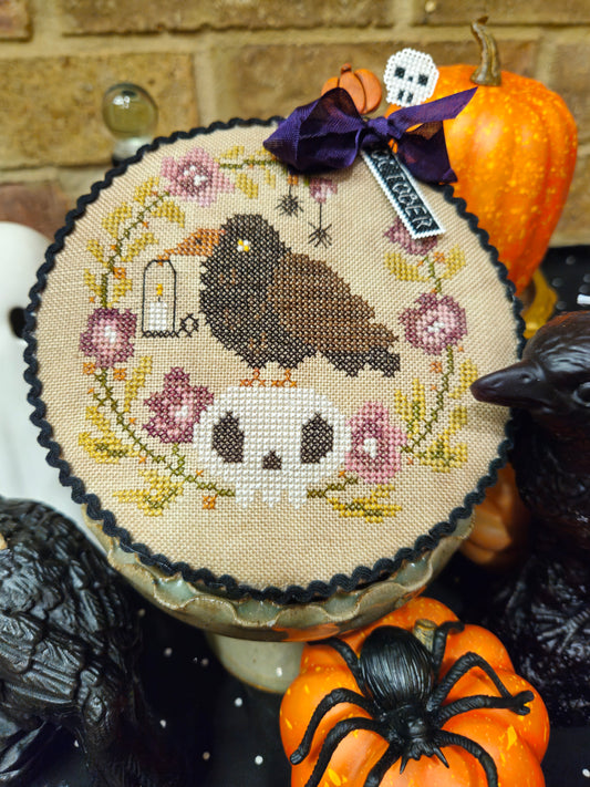 Pin Drum Shorties  Month #10 Crow