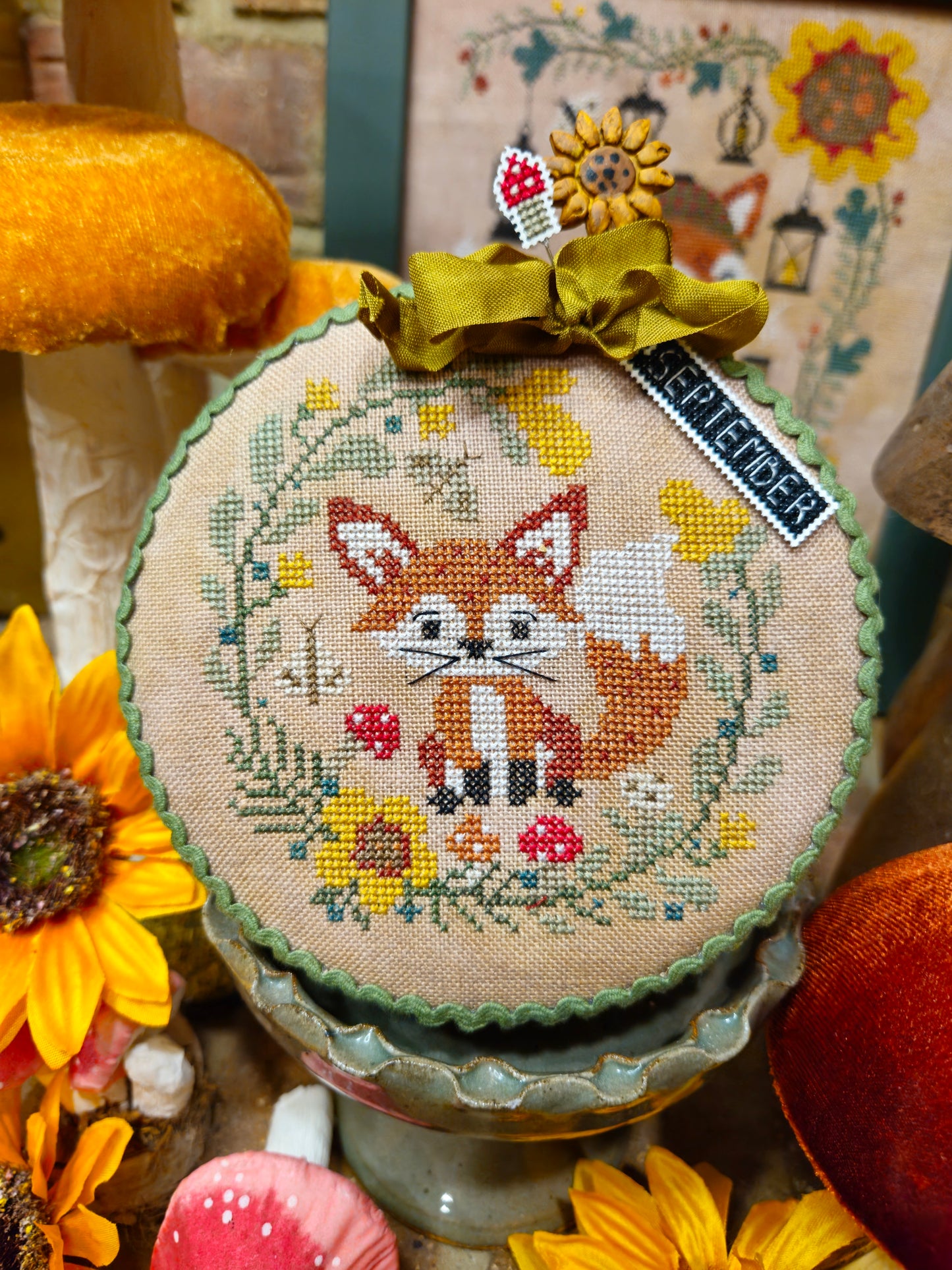 Pin Drum Shorties  Month #9 Fox