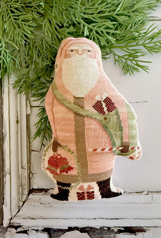 Pink Coat Santa
