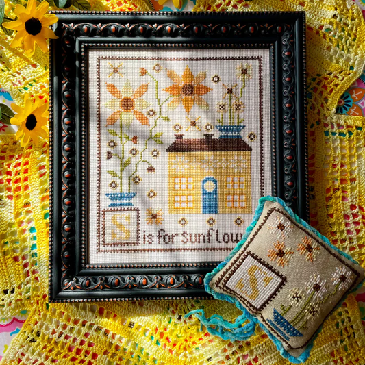 Alphabet Cottage Series - S is for Sunflower