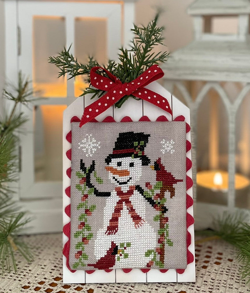 The Cardinals' Snowman