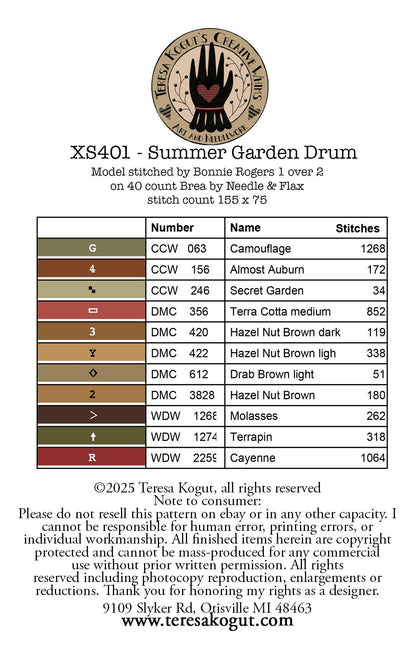 Summer Garden Drum