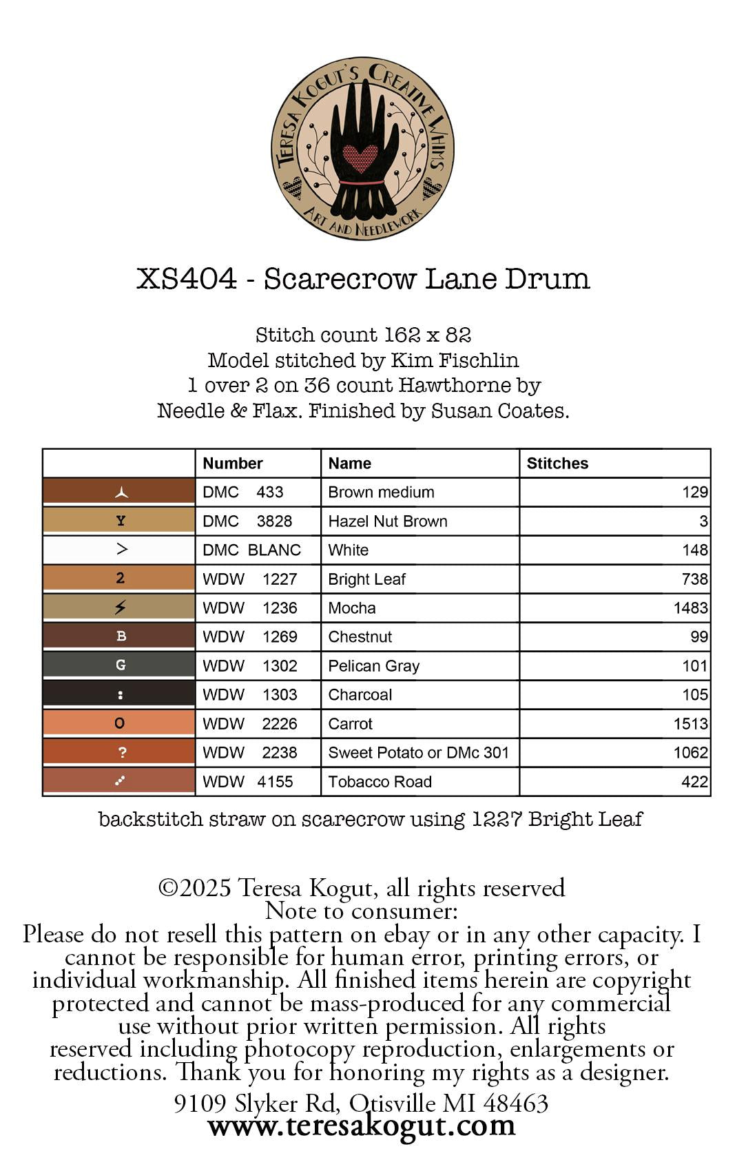 Scarecrow Lane Drum