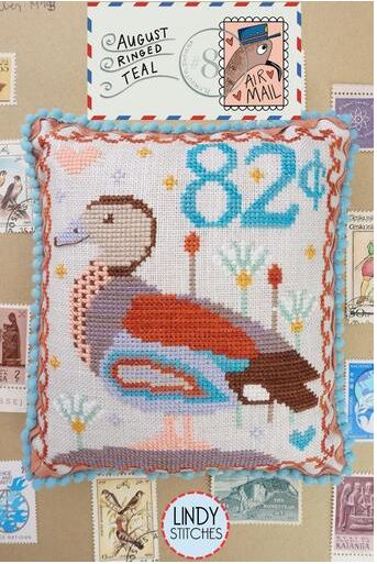 Air Mail August #9 #8 Ringed Teal