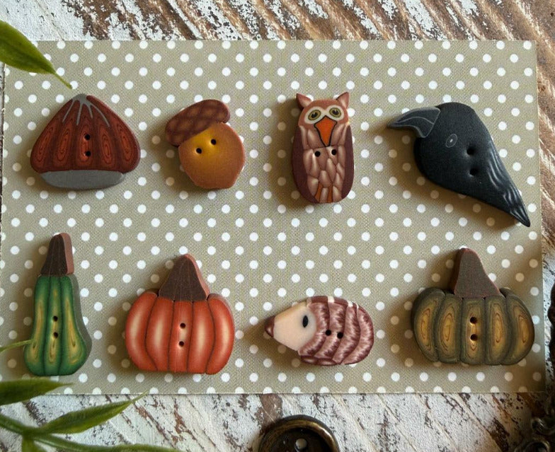 Autumn Button Set