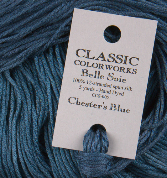 Belle Soie Chesters Blue