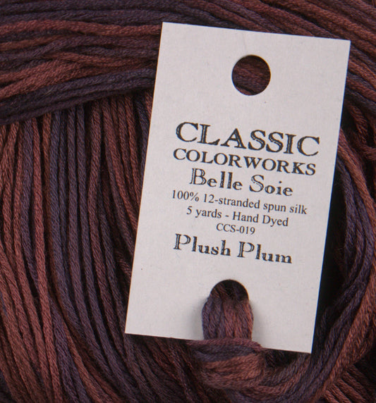 Belle Soie Plush Plum