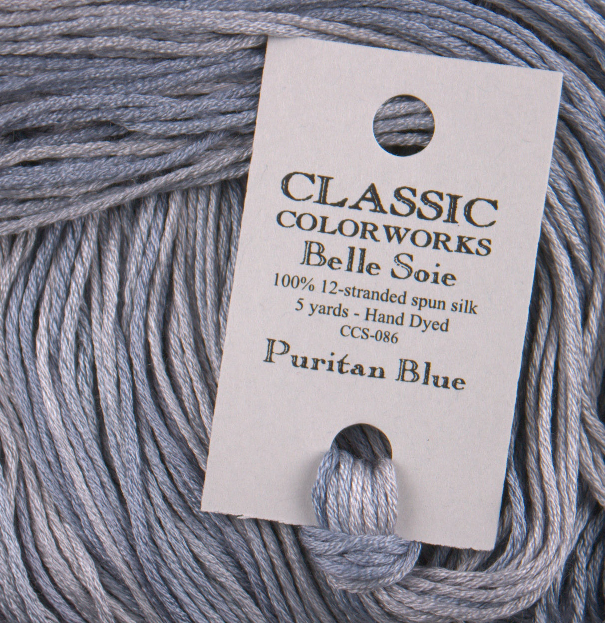 Belle Soie Puritan Blue