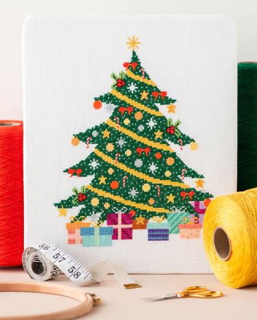 christmas-tree-cross-stitch-kit-meloca-designs