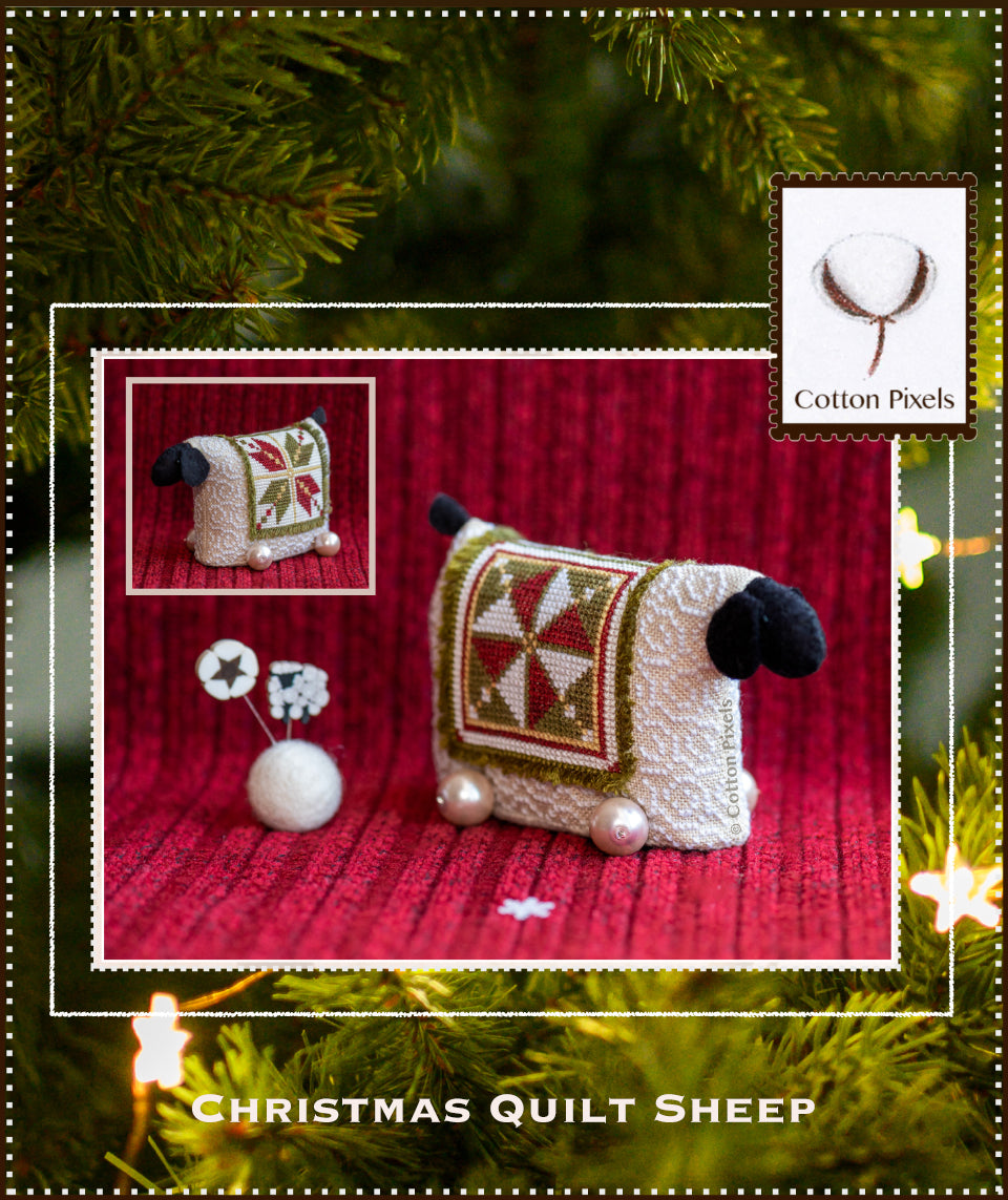 Christmas Quilt Sheep