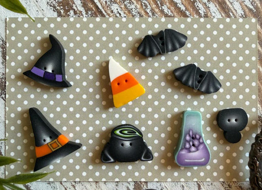 Halloween Button Set