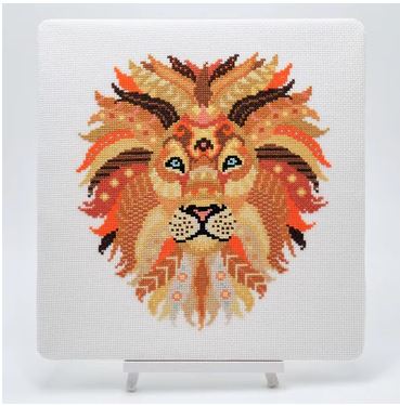 mandala-lion-cross-stitch-kit-meloca-designs