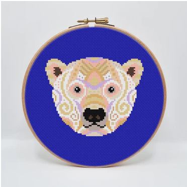 mandala-polar-bear-cross-stitch-kit-meloca-designs