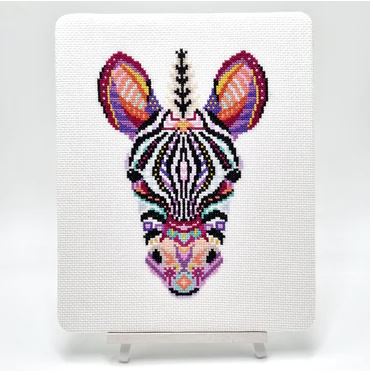 mandala-zebra-cross-stitch-kit-meloca-designs