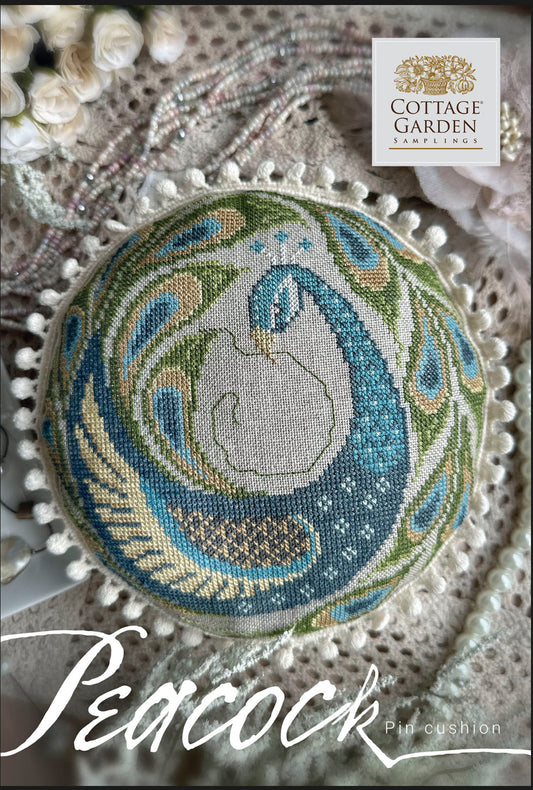 Peacock Pincushion