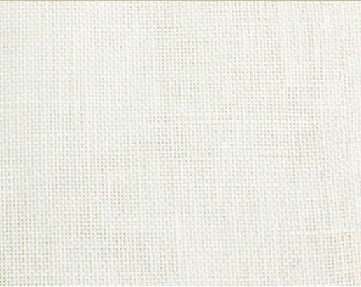 Linen 28ct Optical White 46x46 cm