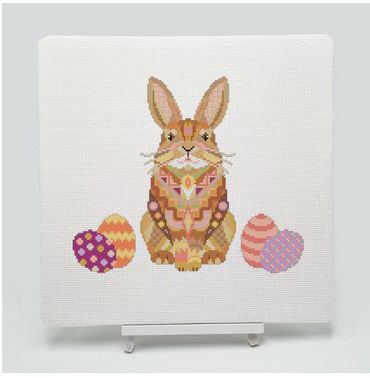 Mandala Rabbit Cross Stitch Kit